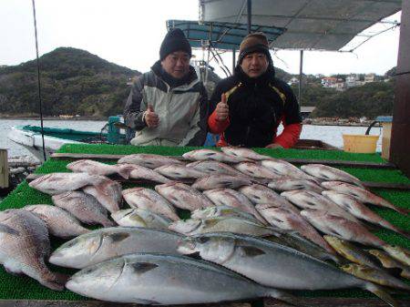 カタタのつり堀 釣果