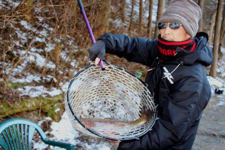 小菅トラウトガーデン 釣果