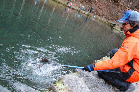 小菅トラウトガーデン 釣果