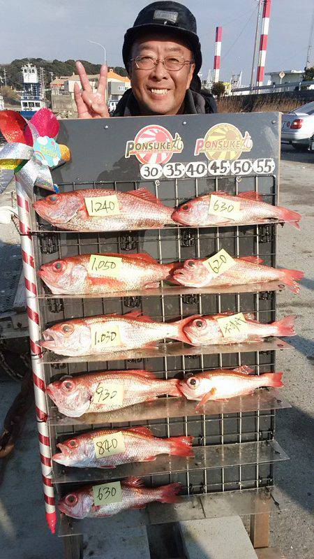 ぽん助丸 釣果
