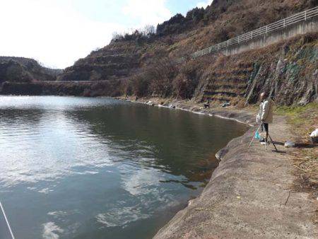 だんだん渋くなってる?布目湖のワカサギ