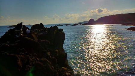 太地でグレ釣り