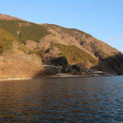 丹沢湖で今シーズン最後のボートワカサギ