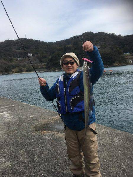 初めて釣れました