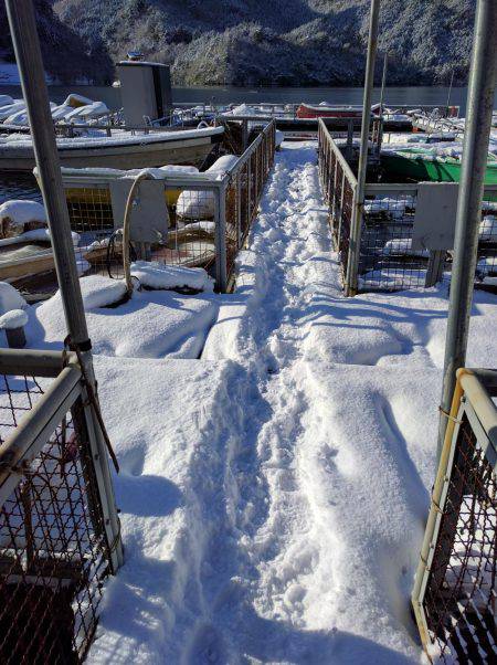 生野銀山湖ワカサギ釣り