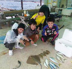 本部釣りイカダ 釣果