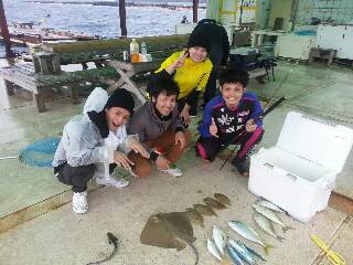 本部釣りイカダ 釣果