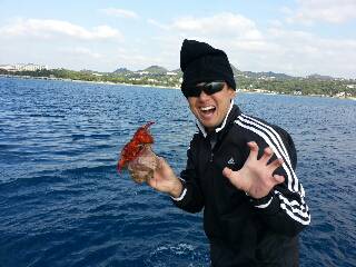 本部釣りイカダ 釣果