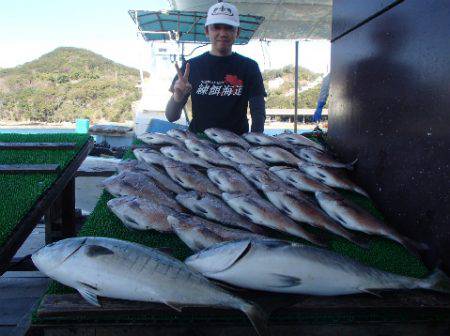 カタタのつり堀 釣果