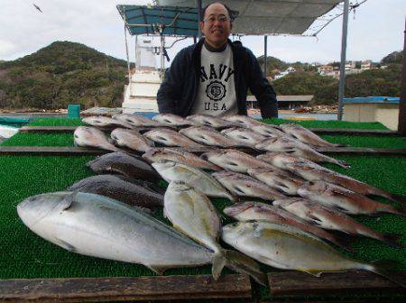 カタタのつり堀 釣果