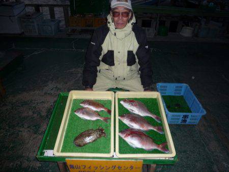 海山フィッシングセンター 釣果