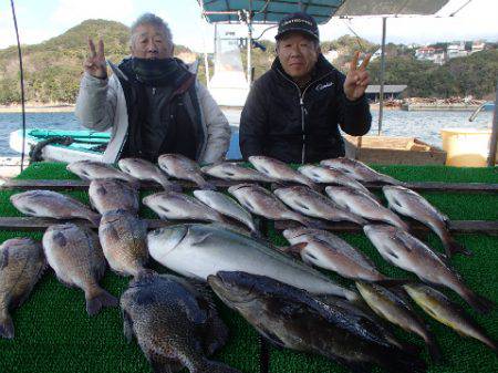 カタタのつり堀 釣果