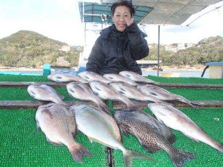 カタタのつり堀 釣果