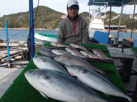 カタタのつり堀 釣果