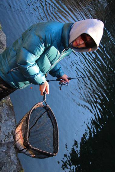 小菅トラウトガーデン 釣果