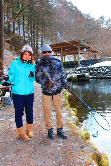 小菅トラウトガーデン 釣果