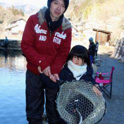 小菅トラウトガーデン 釣果