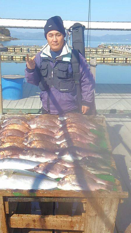 海の釣堀 海恵 釣果