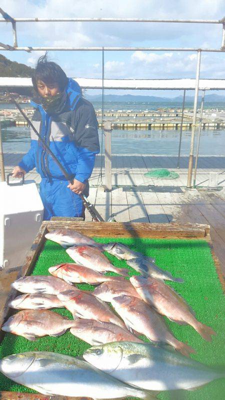 海の釣堀 海恵 釣果