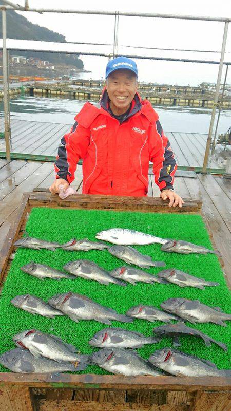 海の釣堀 海恵 釣果