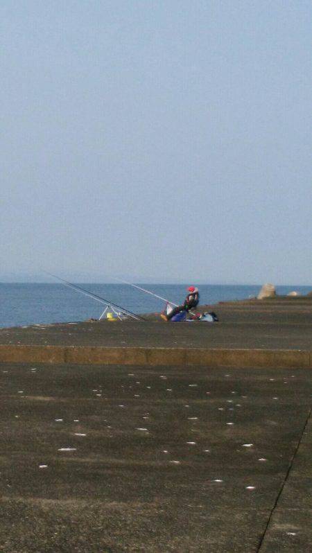 貧果の投げ釣り