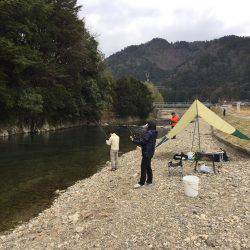 小柿渓谷放流釣り場