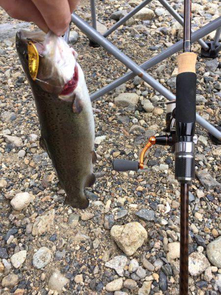 小柿渓谷放流釣り場