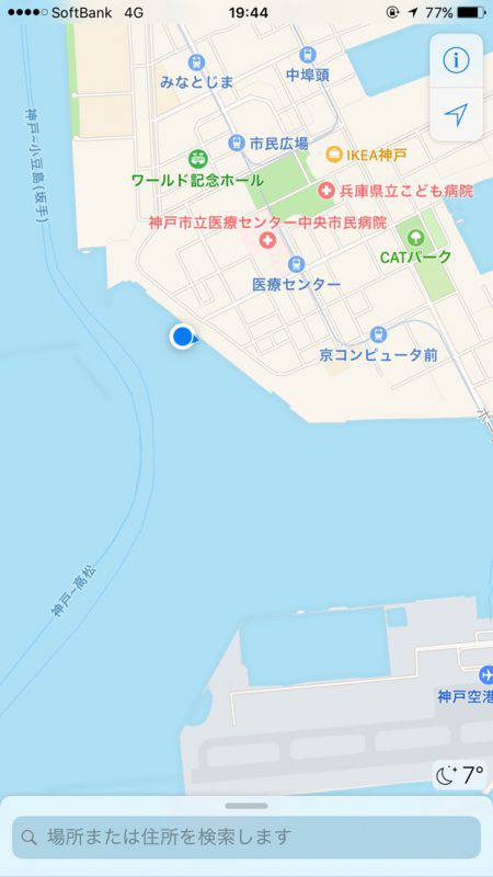 メバル 夜釣り  ポーアイ〜神戸空港