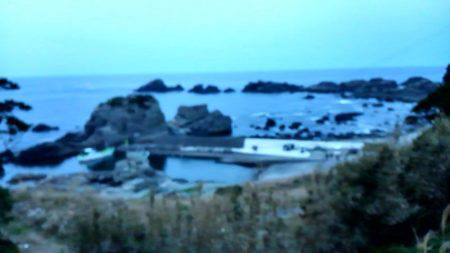 潮岬でグレ釣り