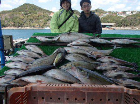 カタタのつり堀 釣果