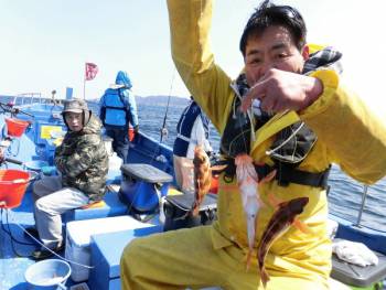 鯛紅丸 釣果