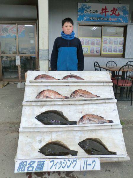 松名瀬フィッシングパーク 釣果