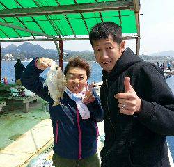 本部釣りイカダ 釣果