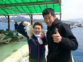 本部釣りイカダ 釣果