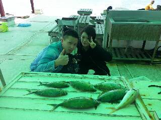 本部釣りイカダ 釣果