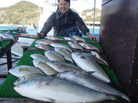 カタタのつり堀 釣果