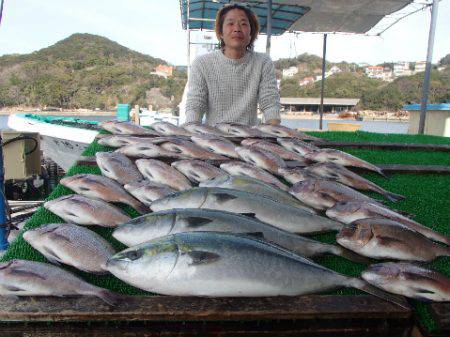 カタタのつり堀 釣果