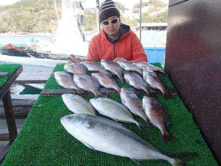 カタタのつり堀 釣果