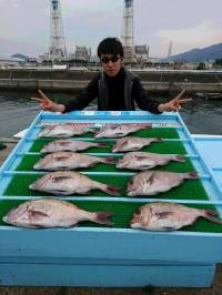 和歌山マリーナシティ釣り堀 釣果