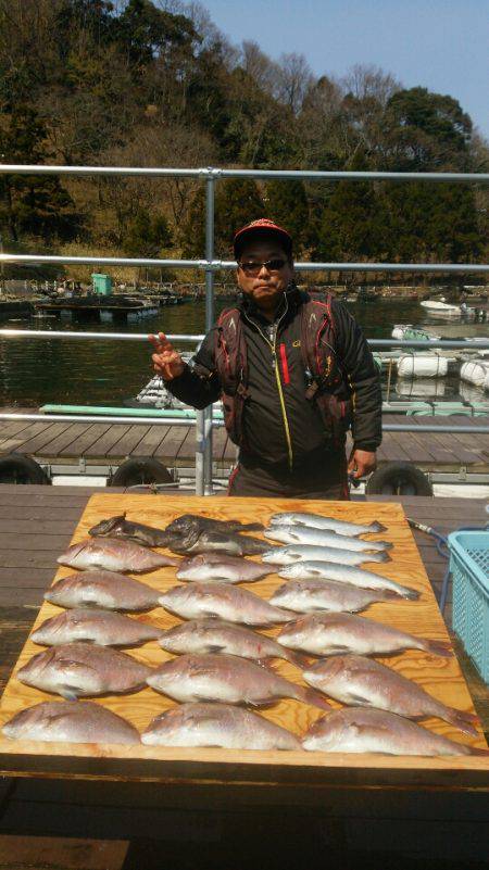 海上釣堀フィッシングレインボー 釣果