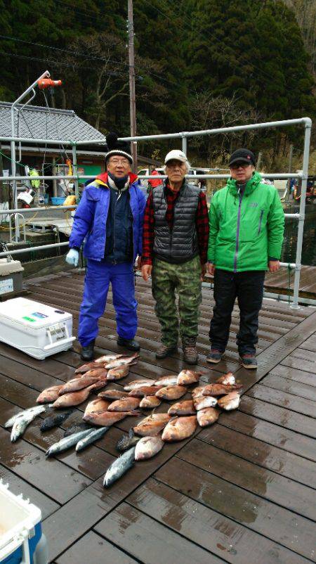 海上釣堀フィッシングレインボー 釣果