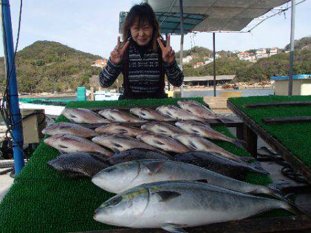 カタタのつり堀 釣果