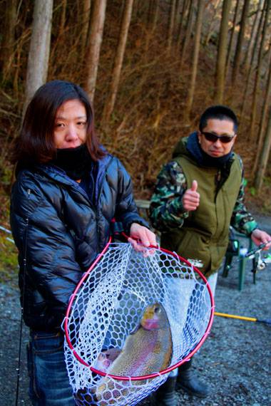 小菅トラウトガーデン 釣果