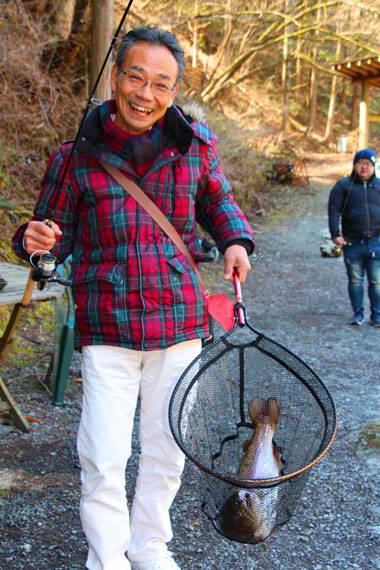 小菅トラウトガーデン 釣果