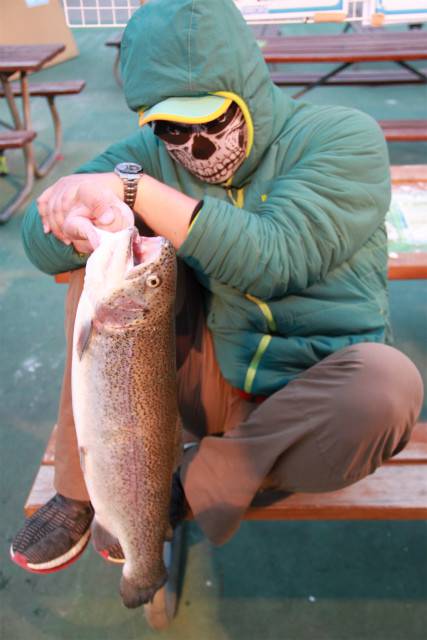としまえんフィッシングエリア 釣果