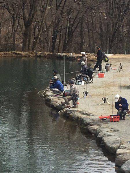 白州トラウトフィッシングエリア　シルフ 釣果