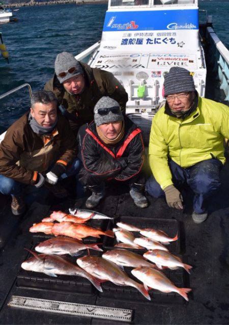 渡船屋たにぐち 釣果