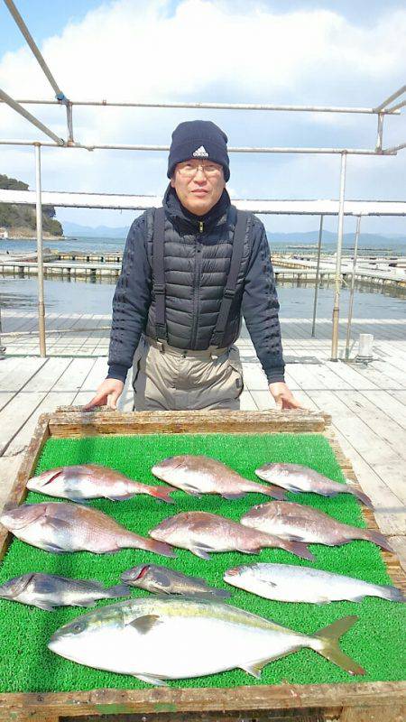 海の釣堀 海恵 釣果