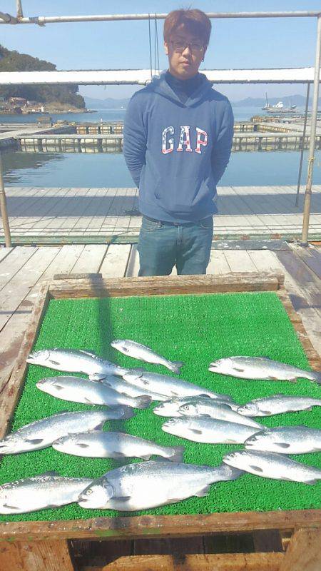 海の釣堀 海恵 釣果