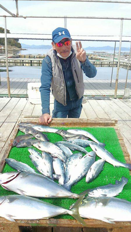 海の釣堀 海恵 釣果